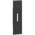Placa, Modulara, pentru, intrerupator, storuri, 1M, Negru, Bticino, Living, Now, KG06