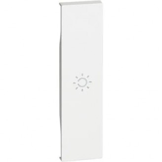 Placa, Modulara, pentru, lumina, 1, M, Alb, Bticino, Living, Now, KW01A - imaginea produsului KW01A din categoria Bticino Living Now