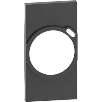Placa, Modulara, pentru, priza, FR/BE+USB, 2M, Negru, Bticino, Living, Now, KG63