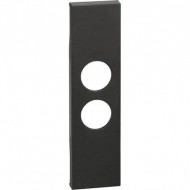 Placa, Modulara, pentru, priza, TV-SAT, 1M, Negru, Bticino, Living, Now, KG09