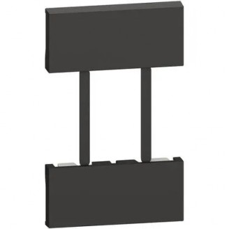 Placa, Modulara, pentru, priza, US, &, EU/US, Negru, Bticino, Living, Now, KG51