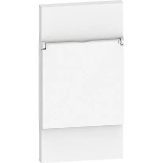 Placa, Modulara, pentru, priza, capac, 2M, Alb, Bticino, Living, Now, KW04P