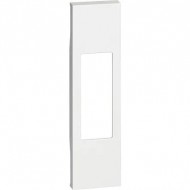 Placa, Modulara, pentru, priza, ITA, 10/16A, 1M, Alb, Bticino, Living, Now, KW02