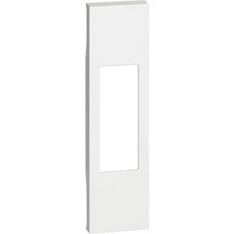 Placa, Modulara, pentru, priza, ITA, 10/16A, 1M, Alb, Bticino, Living, Now, KW02 Placa, Modulara, pentru, priza, ITA, 10/16A, 1M, Alb, Bticino, Living, Now, KW02