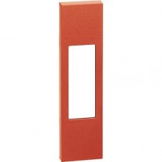 Placa, Modulara, pentru, priza, ITA, 10/16A, 1M, rosie, Bticino, Living, Now, KR02