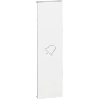 Placa, Modulara, pentru, simbol, sonerie, 1M, Alb, Bticino, Living, Now, KW01D - imaginea produsului KW01D din categoria Bticino Living Now