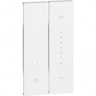 Placa, Modulara, pentru, variator, 2M, Alb, Bticino, Living, Now, KW19 Placa, Modulara, pentru, variator, 2M, Alb, Bticino, Living, Now, KW19