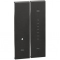 Placa, Modulara, pentru, variator, 2M, Negru, Bticino, Living, Now, KG19
