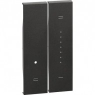 Placa, Modulara, pentru, variator, 2M, Negru, Bticino, Living, Now, KG19
