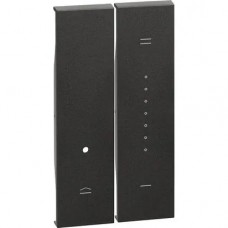 Placa, Modulara, pentru, variator, 2M, Negru, Bticino, Living, Now, KG19