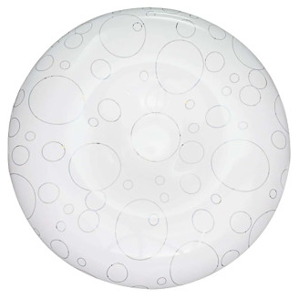 Plafoniera, Alba, 28W, 2000 lm, 230V, Lumina, Calda, 2700-3000K, LED integrat, D375 mm, Rotunda, IP20, Ultralux, SPLD2827