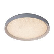 Plafoniera, Astra, Crom, 24W, 1750 lm, 230V, Lumina, Neutra, 4000K, LED integrat, D410 mm, Rotunda, IP40, Elmark, 95ASTRA24LED