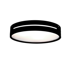 Plafoniera, Donna, Negra, 3 X E27, 230V, D400 mm, Rotunda, IP20, Elmark, 955DONNA3