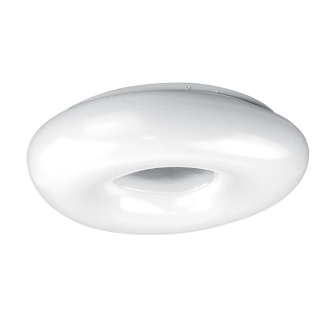 Plafoniera, Donut, Alba, 32W, 2000 lm, 230V, Lumina, Neutra, 4000K, LED integrat, D385 mm, Rotunda, IP20, Elmark, 95DONUT32LED - imaginea produsului 95DONUT32LED din categoria Plafoniere