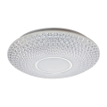 Plafoniera, Luce, Crom, 36W, 2150 lm, 230V, cu telecomanda CCT, 3000/4000/6500, LED integrat, D510 mm, Rotunda, IP40, Elmark, 95LUCE36LED Plafoniera, Luce, Crom, 36W, 2150 lm, 230V, cu telecomanda CCT, 3000/4000/6500, LED integrat, D510 mm, Rotunda, IP40, Elmark, 95LUCE36LED