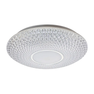 Plafoniera, Luce, Crom, 36W, 2150 lm, 230V, cu telecomanda CCT, 3000/4000/6500, LED integrat, D510 mm, Rotunda, IP40, Elmark, 95LUCE36LED - Vezi Detalii Complete Plafoniera, Luce, Crom, 36W, 2150 lm, 230V, cu telecomanda CCT, 3000/4000/6500, LED integrat, D510 mm, Rotunda, IP40, Elmark, 95LUCE36LED - imaginea produsului 95LUCE36LED din categoria Plafoniere