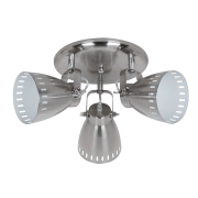 Plafoniera, Noah, Nichel Satinat, 1 X E27, 230V, D400 mm, Rotunda, IP20, Elmark, 955NOAH3R
