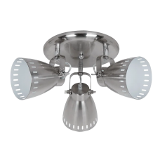 Plafoniera, Noah, Nichel Satinat, 1 X E27, 230V, D400 mm, Rotunda, IP20, Elmark, 955NOAH3R Plafoniera, Noah, Nichel Satinat, 1 X E27, 230V, D400 mm, Rotunda, IP20, Elmark, 955NOAH3R