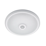 Plafoniera, cu Senzor, Alba, 12W, 800 lm, 230V, Lumina, Neutra, 4000K, LED integrat, D290 mm, Rotunda, IP20, Elmark, 99DS401