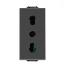 Priza, 2P+E, 16A, P17/11, carbon, matt, Vimar, NEVE, UP, 09203.CM Priza, 2P+E, 16A, P17/11, carbon, matt, Vimar, NEVE, UP, 09203.CM
