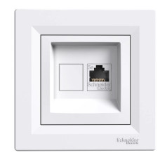 Priza, De, Date, Rj45, Cat.5, Stp, Alb, Schneider, Asfora, EPH5000121
