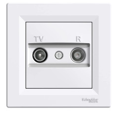 Priza, De, Trecere, TV, +, FM, 4Db, Alb, Schneider, Asfora, EPH3300221 Priza, De, Trecere, TV, +, FM, 4Db, Alb, Schneider, Asfora, EPH3300221