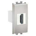 Priza, HDMI, 1M, argintiu, Schneider, Easy, Styl, LMR6234004