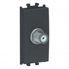 Priza, SAT, tip, F, 1M, negru, Schneider, Easy, Styl, LMR6128003 Priza, SAT, tip, F, 1M, negru, Schneider, Easy, Styl, LMR6128003