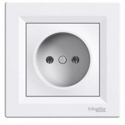 Priza, Schuko, Fara, Impamantare, 16A, Alb, Schneider, Asfora, EPH3000121