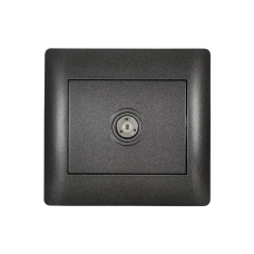 Priza, TV, Negru, metalizat, Elmark, Rhyme, 11255 Priza, TV, Negru, metalizat, Elmark, Rhyme, 11255