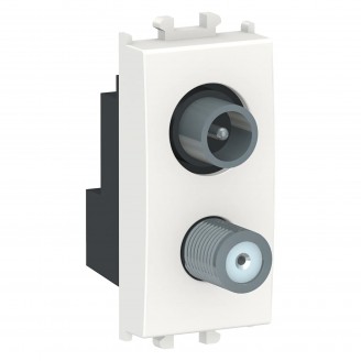 Priza, TV-SAT, de, capat, 1M, alb, Schneider, Easy, Styl, LMR6138001 Priza, TV-SAT, de, capat, 1M, alb, Schneider, Easy, Styl, LMR6138001