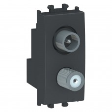Priza, TV-SAT, de, capat, 1M, negru, Schneider, Easy, Styl, LMR6138003 Priza, TV-SAT, de, capat, 1M, negru, Schneider, Easy, Styl, LMR6138003