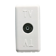 Priza, TV, directa, Alb, Gewiss, System, GW20228