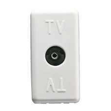 Priza, TV, directa, Alb, Gewiss, System, GW20228