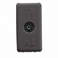 Priza, TV, directa, Negru, Gewiss, System, GW21228