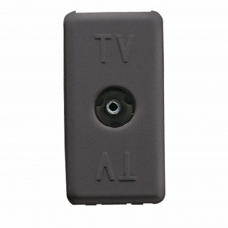 Priza, TV, directa, Negru, Gewiss, System, GW21228 - Vezi Detalii Complete Priza, TV, directa, Negru, Gewiss, System, GW21228 - imaginea produsului GW21228 din categoria Gewiss System