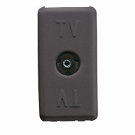 Priza, TV, trecere, Tv, 20Db, Negru, Gewiss, System, GW21229 Priza, TV, trecere, Tv, 20Db, Negru, Gewiss, System, GW21229