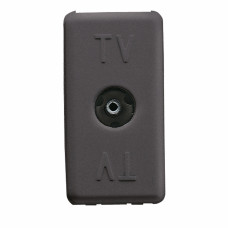 Priza, TV, trecere, Tv, 20Db, Negru, Gewiss, System, GW21229 Priza, TV, trecere, Tv, 20Db, Negru, Gewiss, System, GW21229