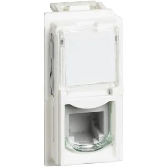 Priza, Telefon, RJ11, Modulara, 1M, (4/6), K10, Alb, Bticino, Living, Now, KW4258RJ11 - imaginea produsului KW4258RJ11 din categoria Bticino Living Now