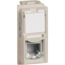 Priza, Telefon, RJ11, Modulara, 1M, (4/6), K10, Nisip, Bticino, Living, Now, KM4258RJ11