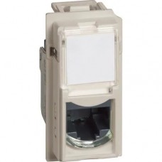 Priza, date, Modulara, RJ45, 1M, f, UTP, cat5E, Nisip, Bticino, Living, Now, KM4279C5E Priza, date, Modulara, RJ45, 1M, f, UTP, cat5E, Nisip, Bticino, Living, Now, KM4279C5E