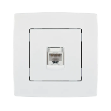 Priza, date, RJ45, Alb, Elmark, City, 190281