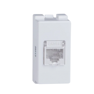 Priza, date, RJ45, Alb, Elmark, Lecce, 26013C