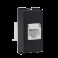 Priza, date, RJ45, Cat5, 1M, Antracit, Elmark, Lecce, 27013
