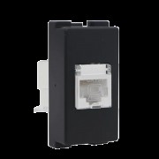 Priza, date, RJ45, Cat5, 1M, Antracit, Elmark, Lecce, 27013