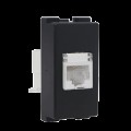Priza, date, RJ45, Cat6, 1M, Antracit, Elmark, Lecce, 27013C