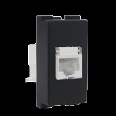 Priza, date, RJ45, Cat6, 1M, Antracit, Elmark, Lecce, 27013C