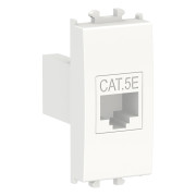 Priza, date, RJ45, cat5e, UTP, 1M, alb, Schneider, Easy, Styl, LMR6232001