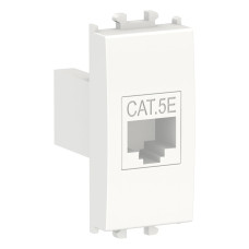 Priza, date, RJ45, cat5e, UTP, 1M, alb, Schneider, Easy, Styl, LMR6232001