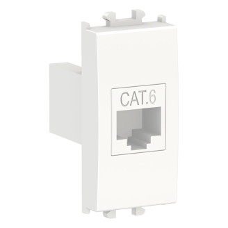 Priza, date, RJ45, cat6, UTP, 1M, alb, Schneider, Easy, Styl, LMR6233001 - imaginea produsului LMR6233001 din categoria Schneider Easy Styl